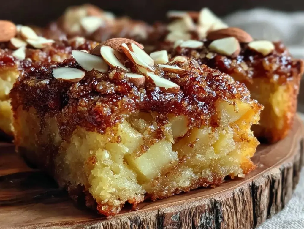 Apfelkuchen mit Zimt und Mandeln - featured image
