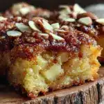 Apfelkuchen mit Zimt und Mandeln - featured image