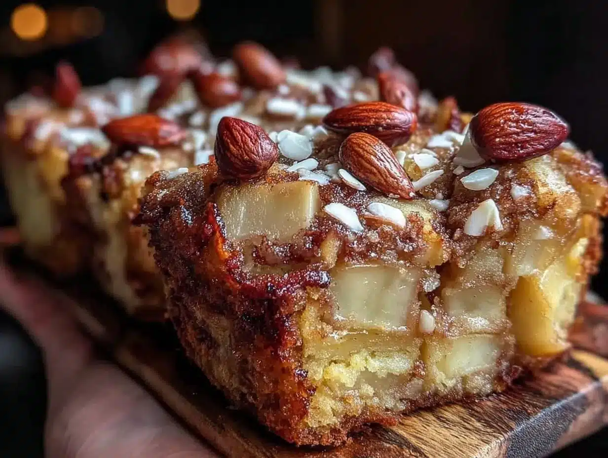 Apfelkuchen mit Zimt und Mandeln: Günstig, einfach & perfekt für die Familie 4 Apfelkuchen mit Zimt und Mandeln preparation steps