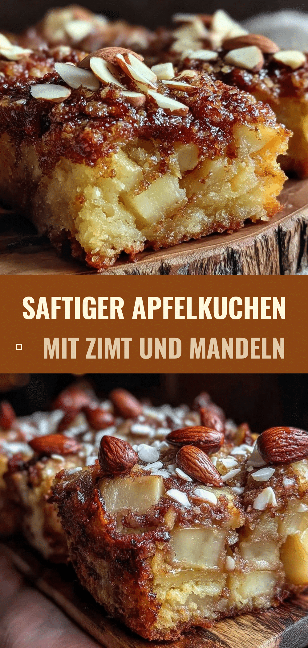 Apfelkuchen mit Zimt und Mandeln: Günstig, einfach & perfekt für die Familie 5 Apfelkuchen mit Zimt und Mandeln recipe