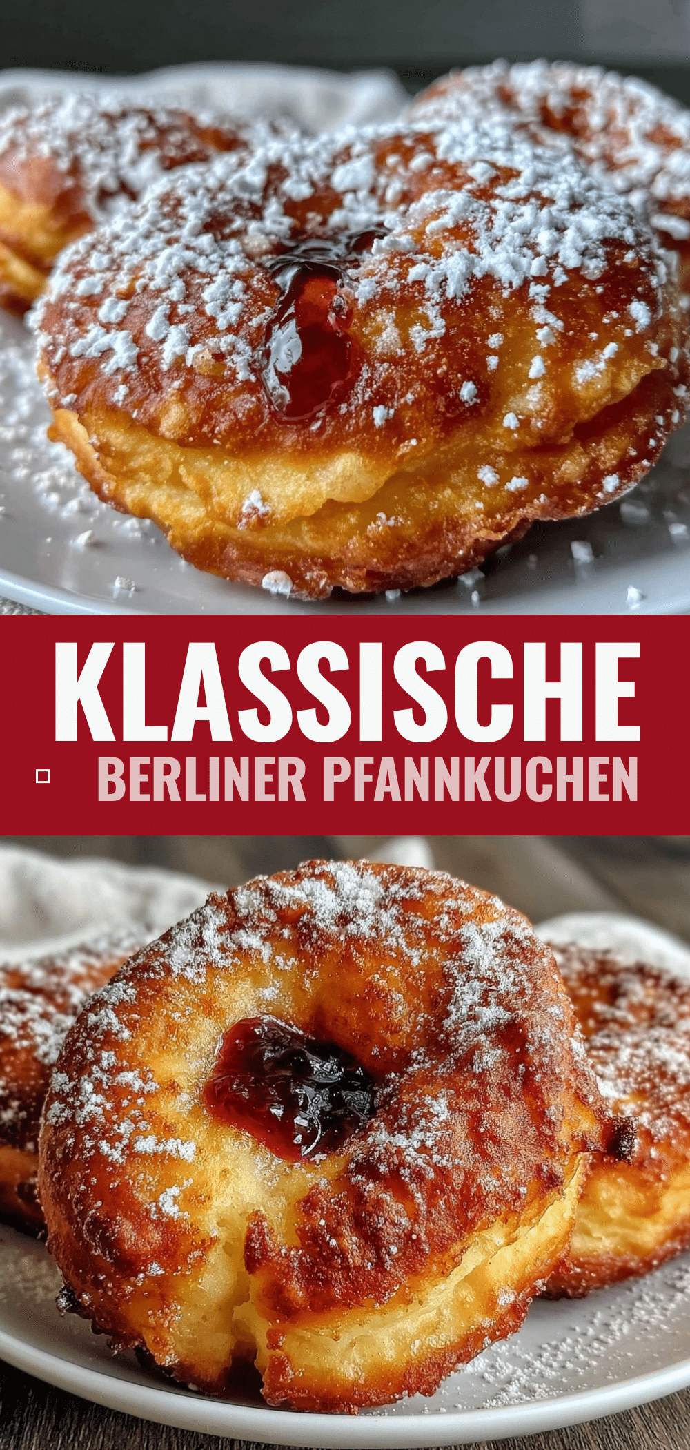 Berliner Pfannkuchen: Günstig & In 15 Min. 5 Berliner Pfannkuchen recipe