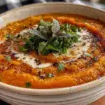 Cremige Thermomix Kürbissuppe mit Kokos - featured image