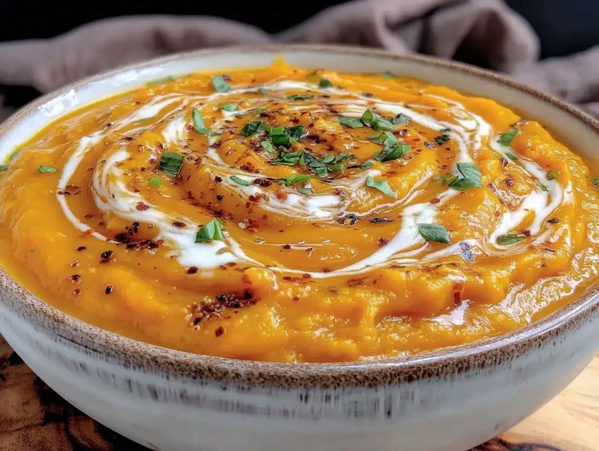 Cremige Thermomix Kürbissuppe: Einfach & Günstig für die Familie 4 Cremige Thermomix Kürbissuppe mit Kokos preparation steps