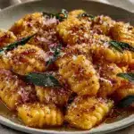 Einfache Kürbis-Gnocchi mit brauner Butter - featured image