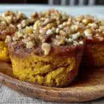 einfache Kürbis-Muffins mit Walnuss - featured image