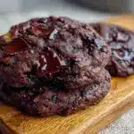 Einfache Schoko-Cookies mit brauner Butter - featured image