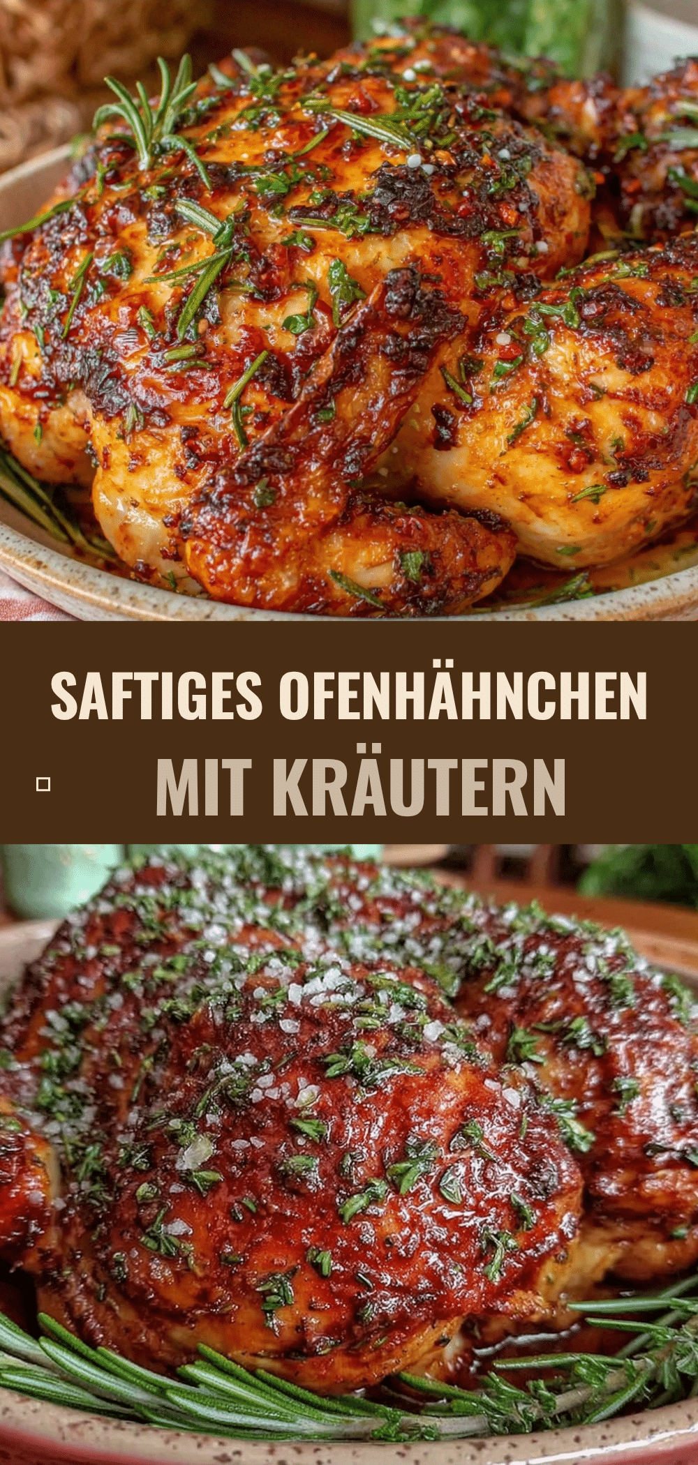Einfaches Ofenhähnchen: 5x budgetfreundlich & kinderleicht 5 einfaches Ofenhähnchen mit Kräutern recipe