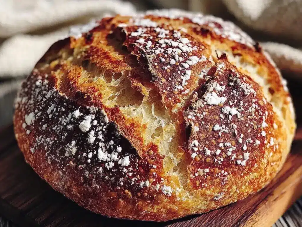 Einfaches Sauerteigbrot ohne Starter - featured image