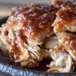 einfaches Slow Cooker Hähnchen mit Honig-Senf - featured image