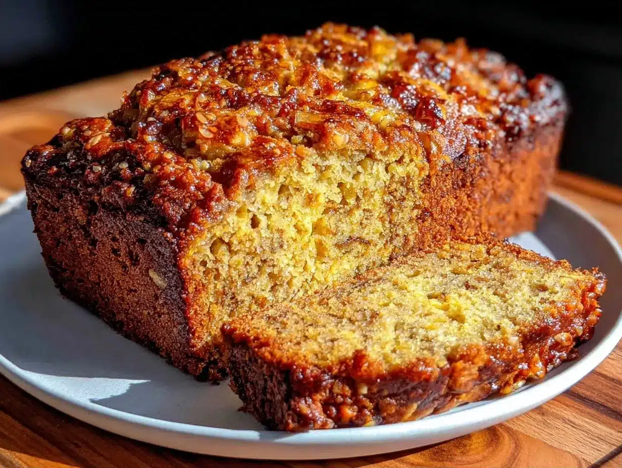 Glutenfreies Bananenbrot mit Mandelmehl: 3 einfache & günstige Schritte 4 glutenfreies Bananenbrot mit Mandelmehl preparation steps