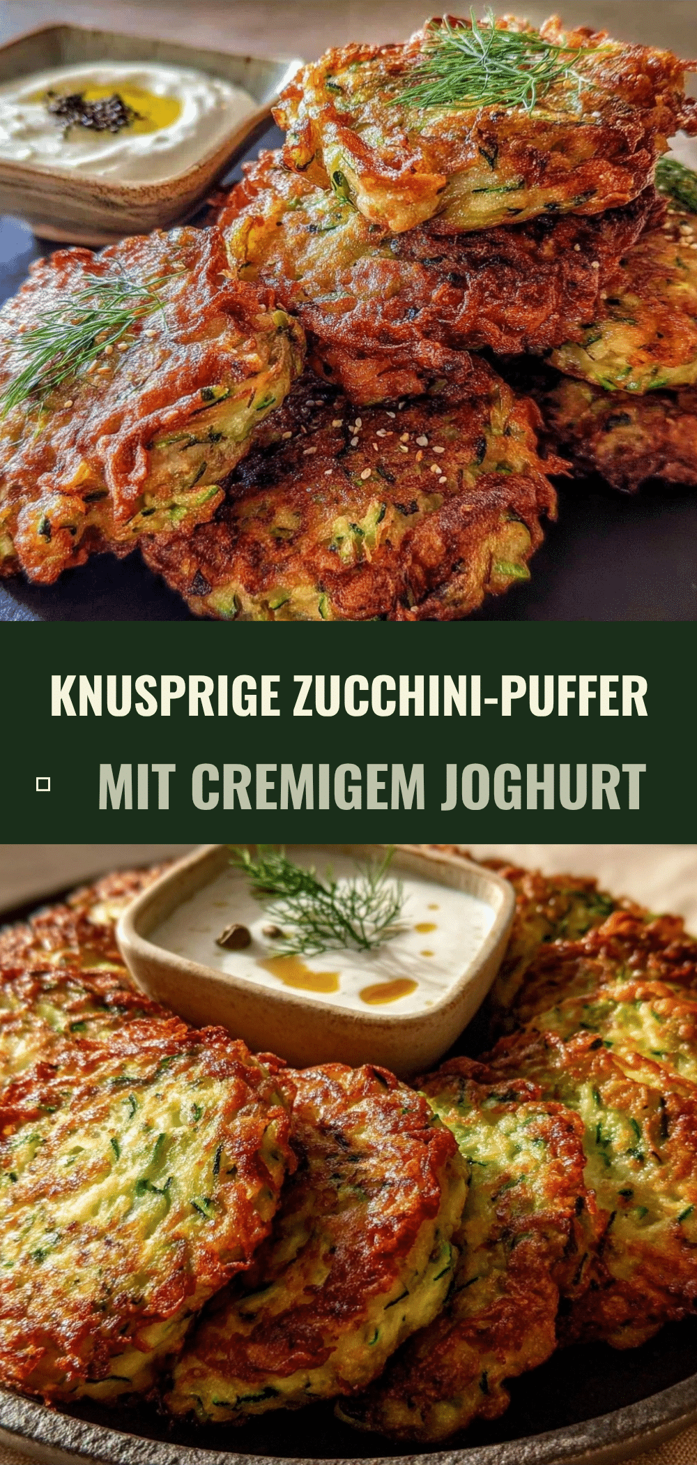Günstige Zucchini-Puffer: 5 Min. Beilage & Resteverwertung 5 Günstige Zucchini-Puffer recipe