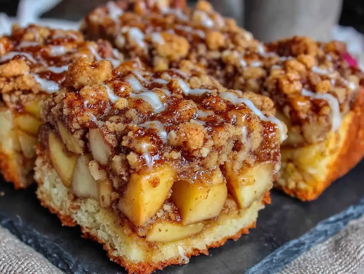 Günstiger Apfel-Zimt-Kuchen: 20 Min. Budget-Rezept 4 günstiger Apfel-Zimt-Kuchen preparation steps