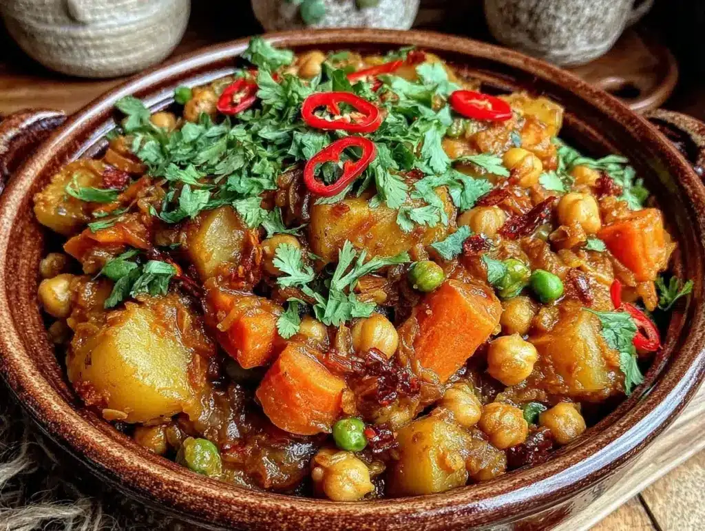 Günstiges Kichererbsen Curry - featured image
