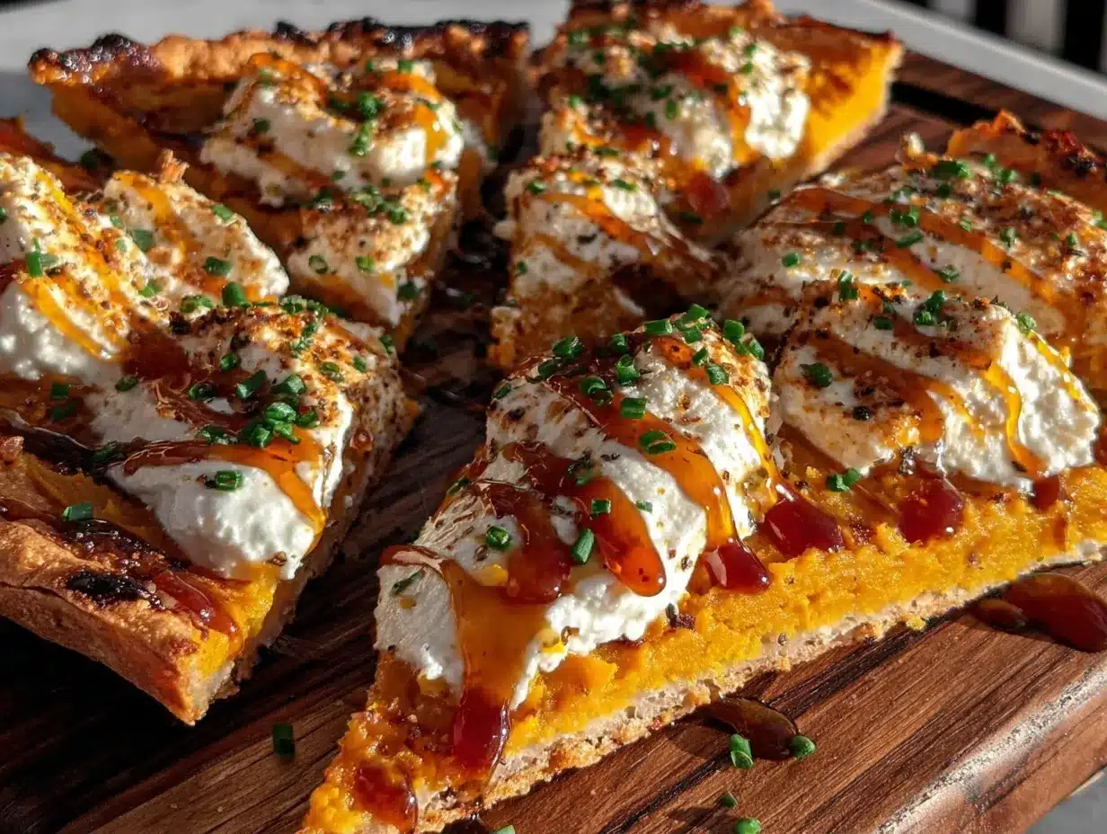 Herbst Kürbis Flammkuchen: 5€ Family Meal 4 Herbst Kürbis Flammkuchen preparation steps