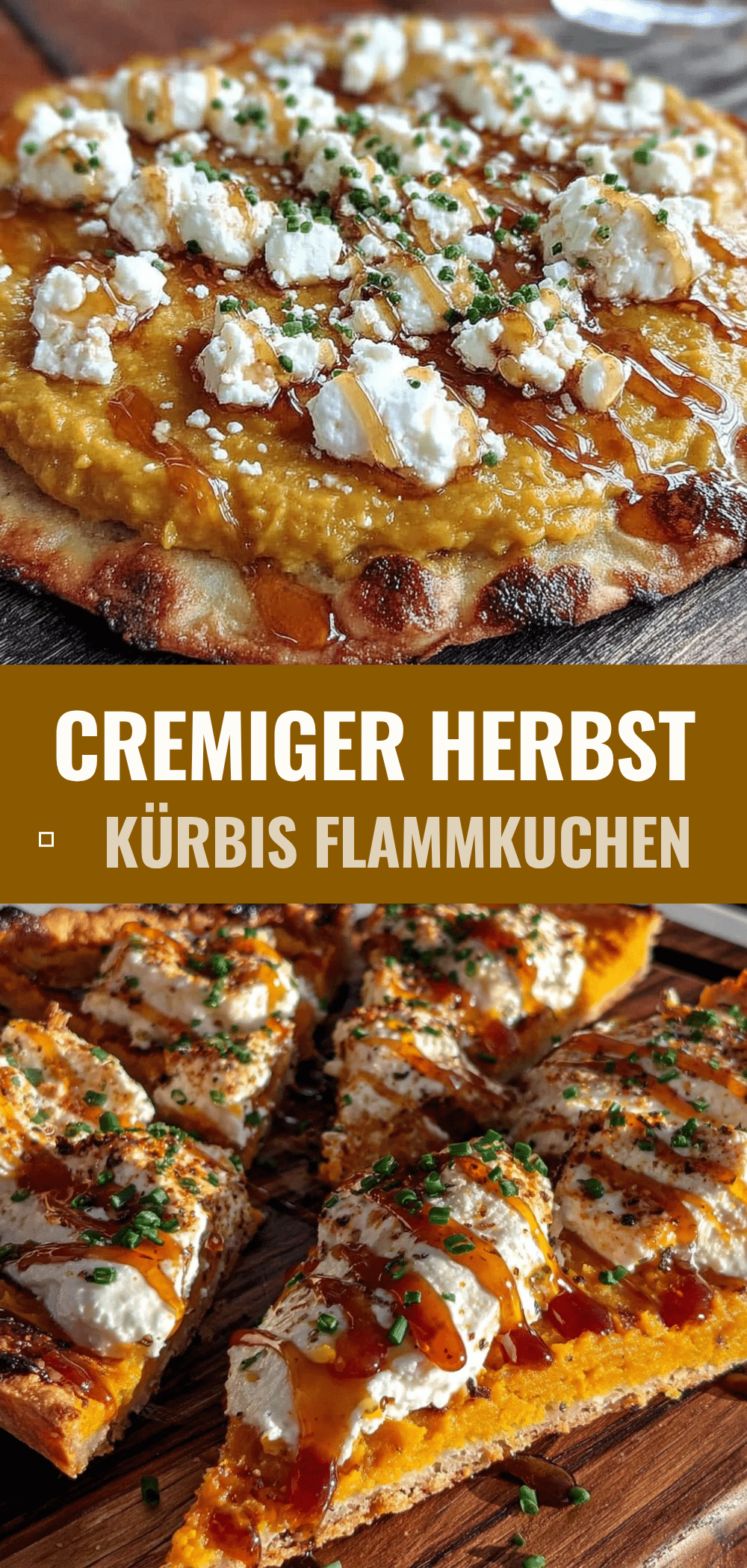 Herbst Kürbis Flammkuchen: 5€ Family Meal 5 Herbst Kürbis Flammkuchen recipe