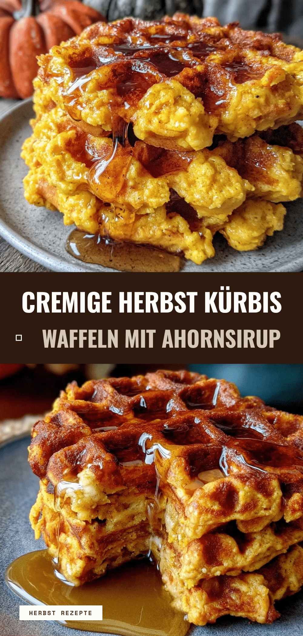 Herbst Kürbis-Waffeln: 5 Schritte & günstig 5 Herbst Kürbis-Waffeln recipe