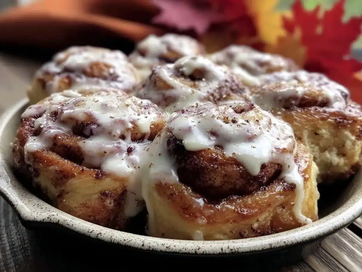Herbst Zimtschnecken mit Frischkäse-Glasur: 5 Budget-Tipps 4 Herbst Zimtschnecken preparation steps