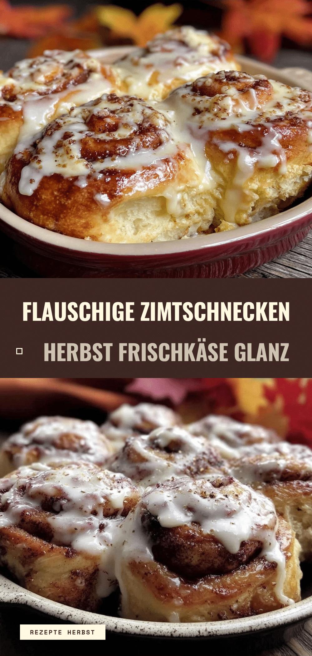 Herbst Zimtschnecken mit Frischkäse-Glasur: 5 Budget-Tipps 5 Herbst Zimtschnecken recipe
