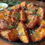 knusprige Ofenkartoffeln mit Rosmarin - featured image