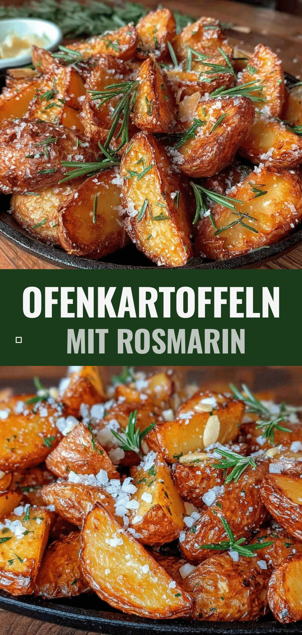 Knusprige Ofenkartoffeln mit Rosmarin: Günstig & perfekt für die Familie 5 knusprige Ofenkartoffeln mit Rosmarin recipe