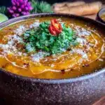 Kürbissuppe mit Kokosmilch und Ingwer - featured image