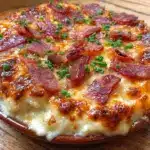 Low-Carb Blumenkohlgratin mit Speck - featured image