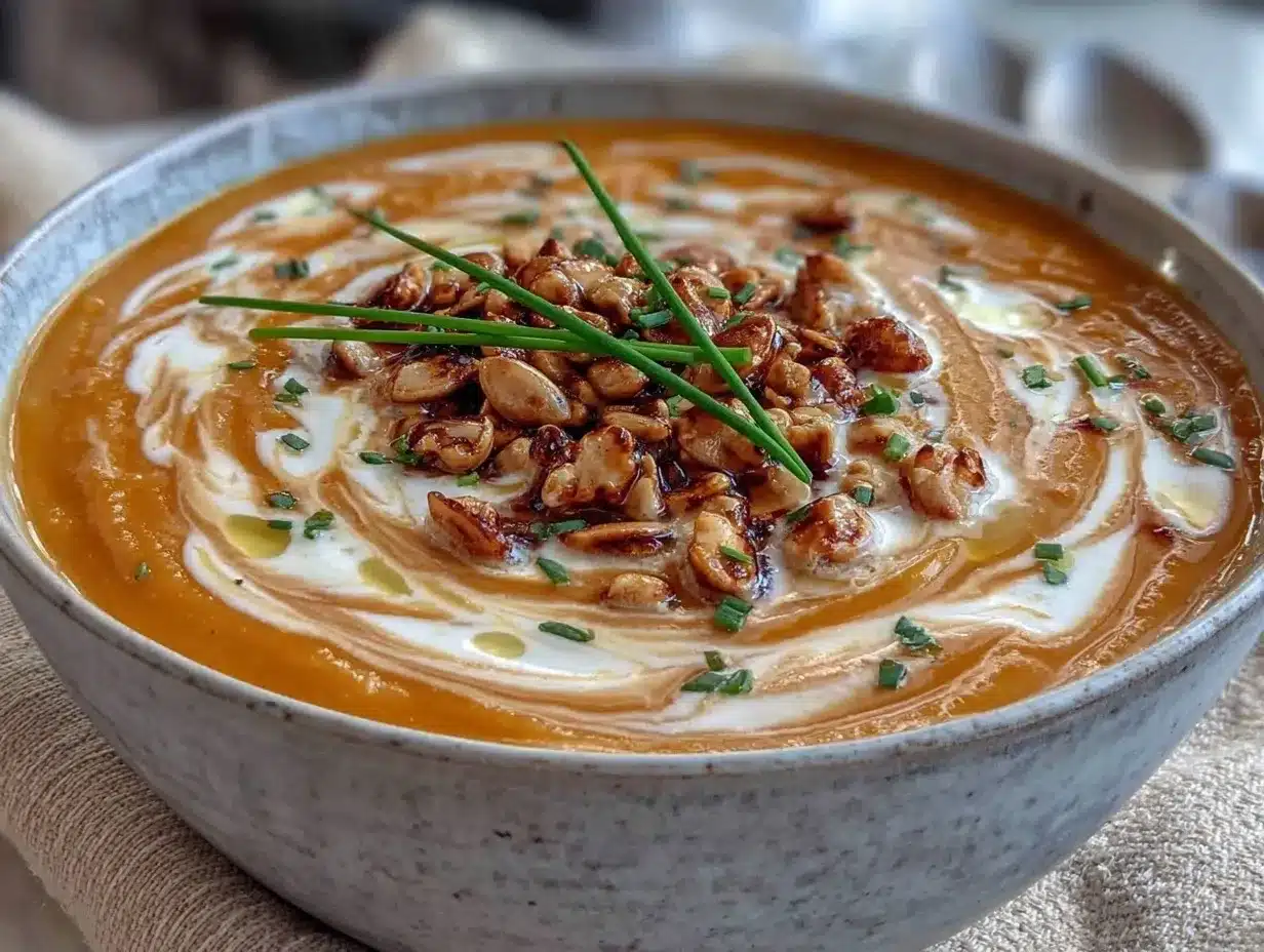 Low-Carb Kürbissuppe: Budget-Tipp für Familie 4 Low-Carb Kürbissuppe preparation steps