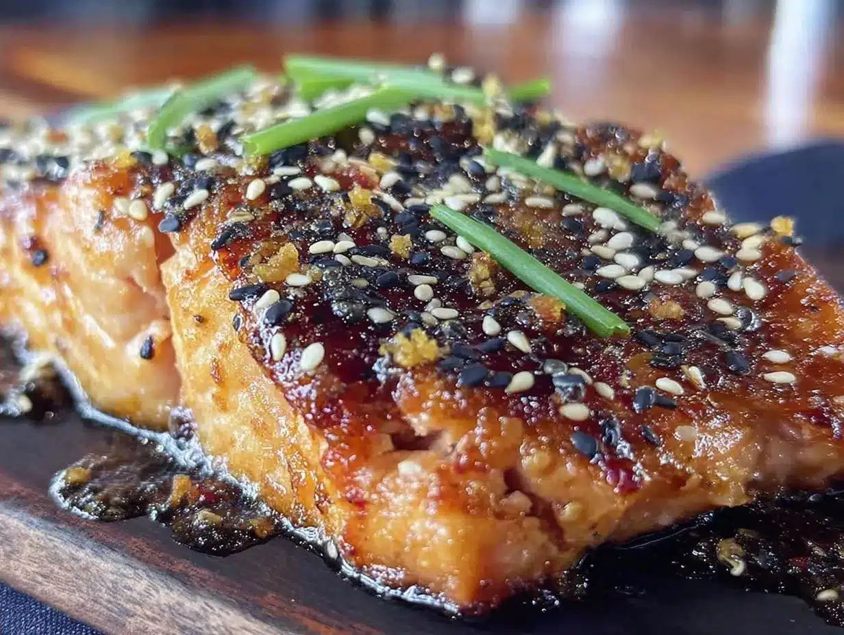 Miso-Honig Lachs in 15 Min: Billiges Familienessen 4 Miso-Honig Lachs preparation steps