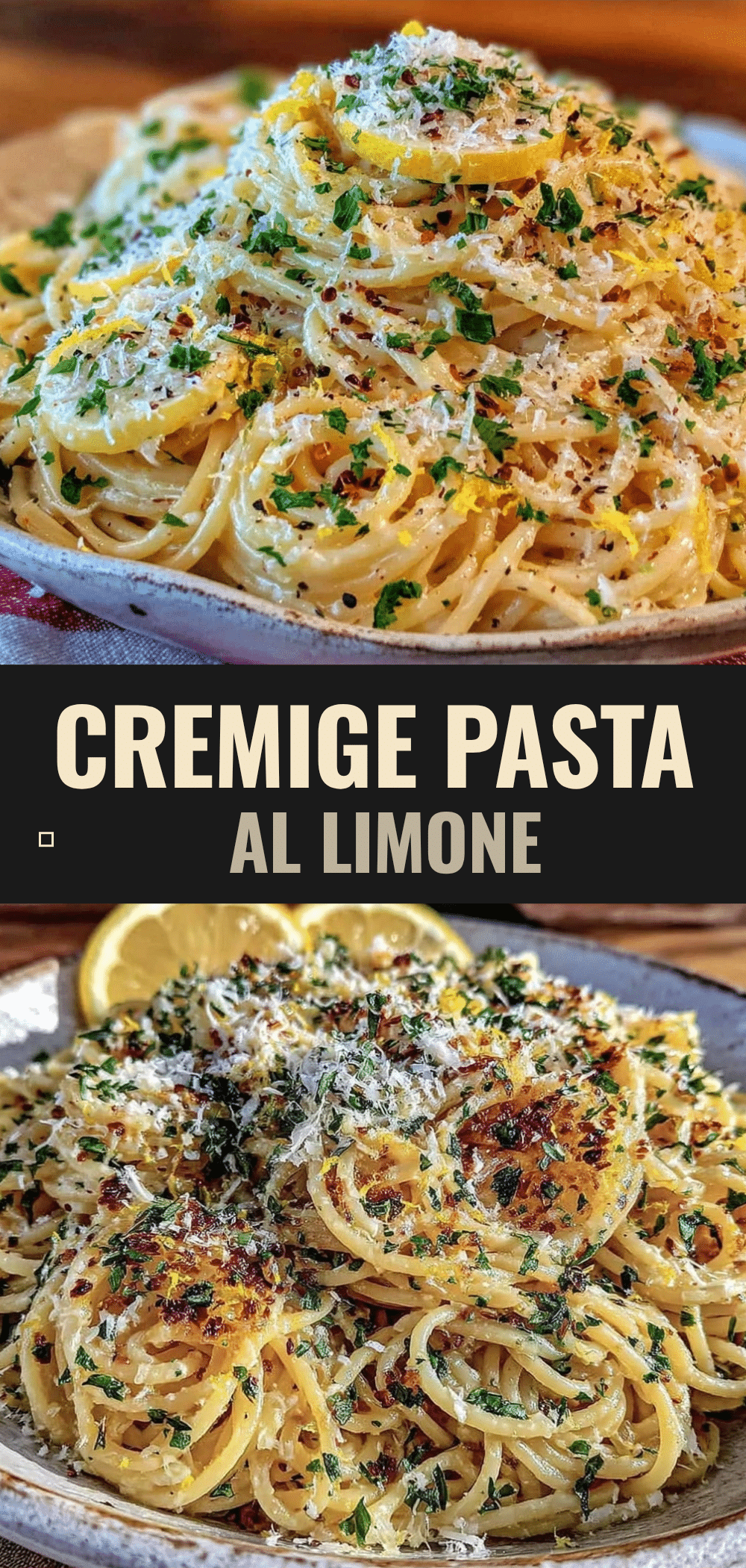 Pasta al Limone: Die günstige Familienmahlzeit 5 Pasta al Limone recipe