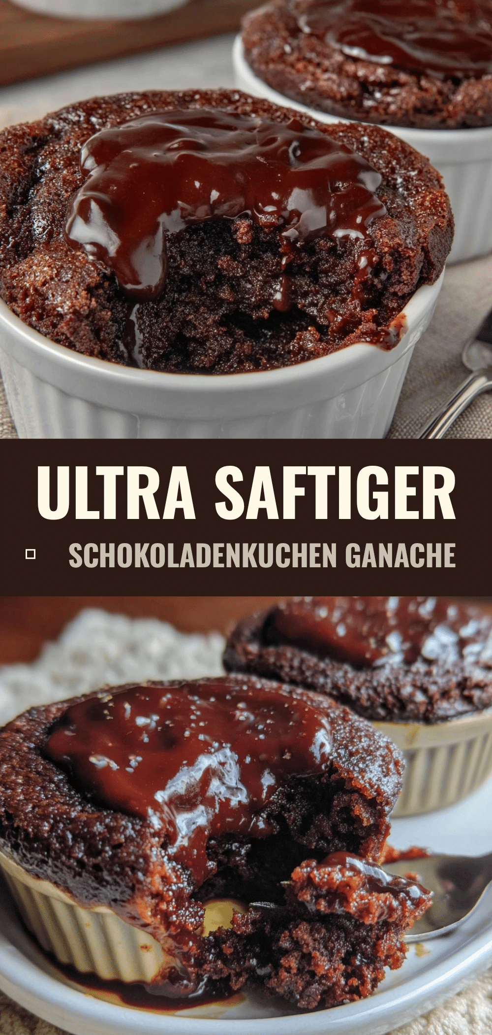 Schokoladenkuchen für zwei: Easy Nachtisch für 3-4 5 Schokoladenkuchen für zwei recipe