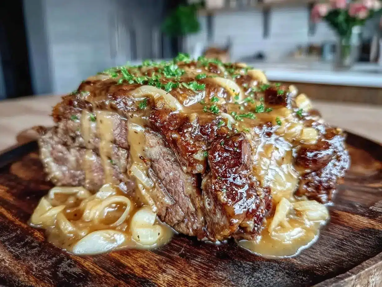 Schwäbischer Zwiebelrostbraten: 5 einfache Tipps für die Familie 4 Schwäbischer Zwiebelrostbraten preparation steps