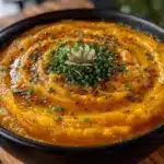 vegane Kürbiscremesuppe mit Ingwer in 20 Min - featured image