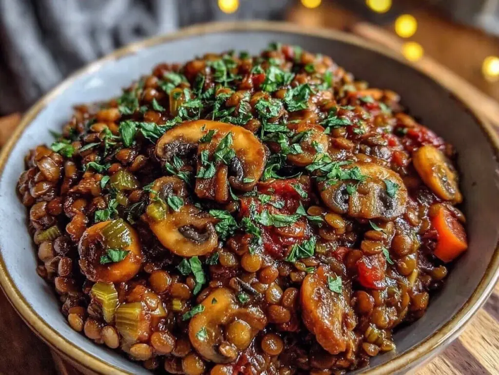 vegane Linsenbolognese in 20 Min - featured image