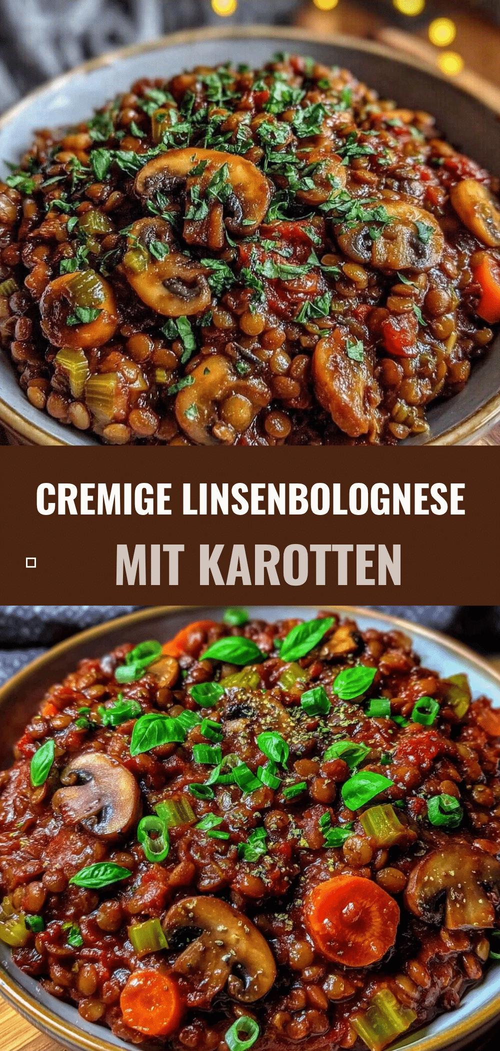 Vegane Linsenbolognese: 20 Min & Günstig 5 vegane Linsenbolognese in 20 Min recipe