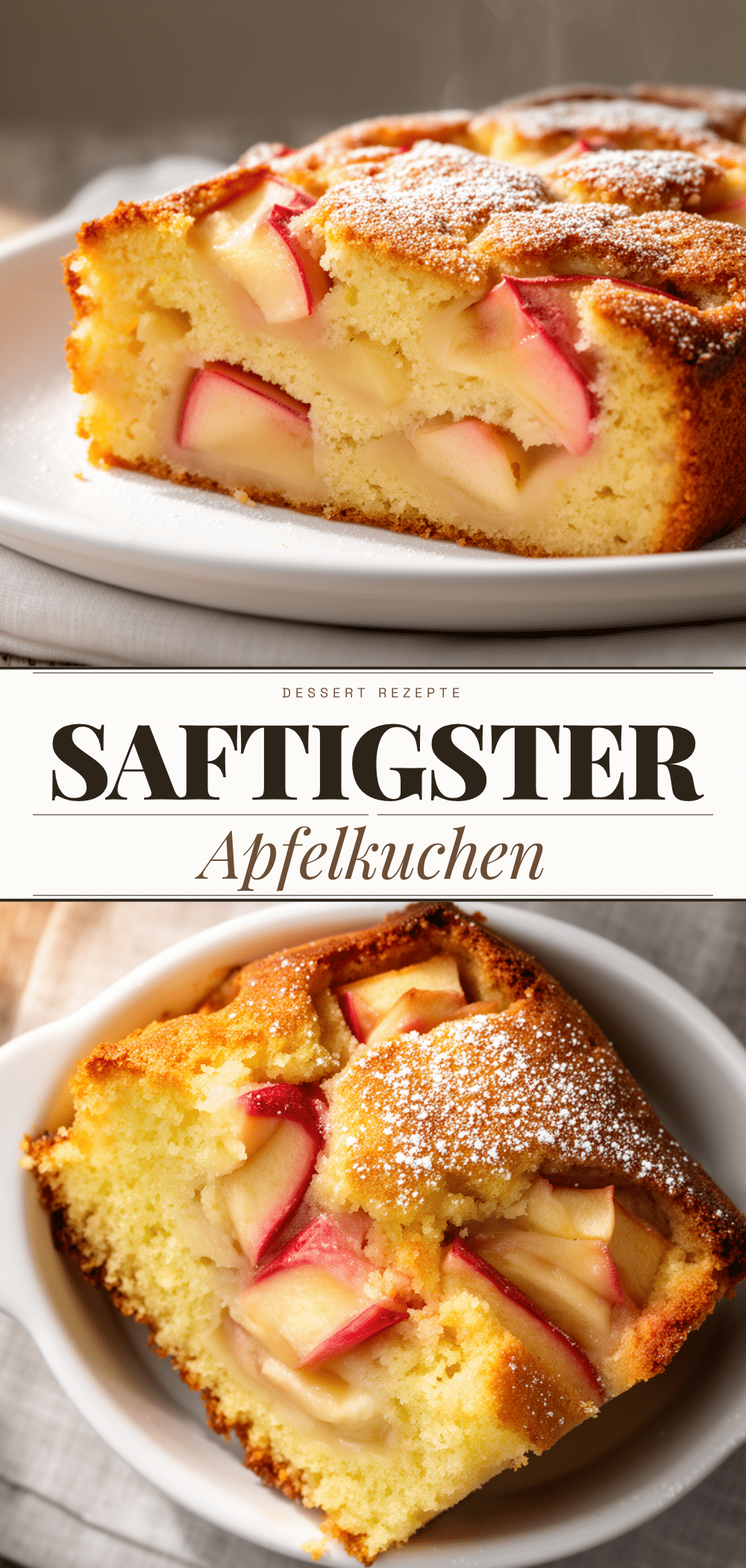 Apfelkuchen ohne Mixer: 5 einfache Schritte 5 Apfelkuchen ohne Mixer recipe