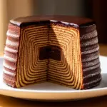 Baumkuchen mit dunkler Schokolade - featured image