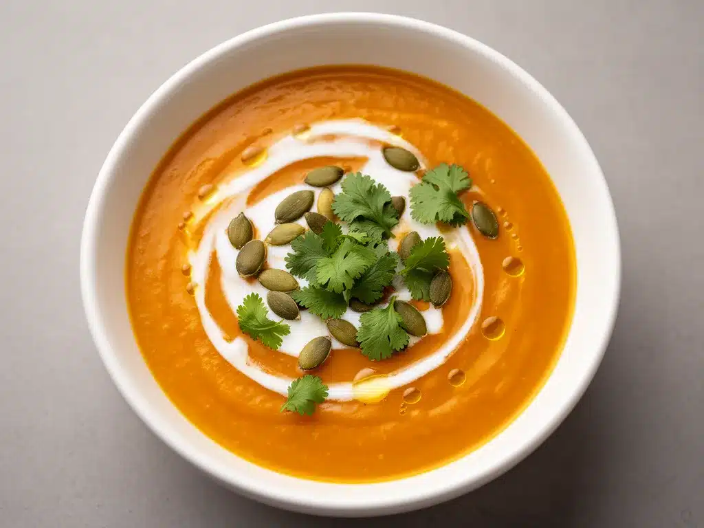 Cremige Erntedank Kürbissuppe: Einfach & Schnell in 20 Min 4 Cremige Erntedank Kürbissuppe preparation steps