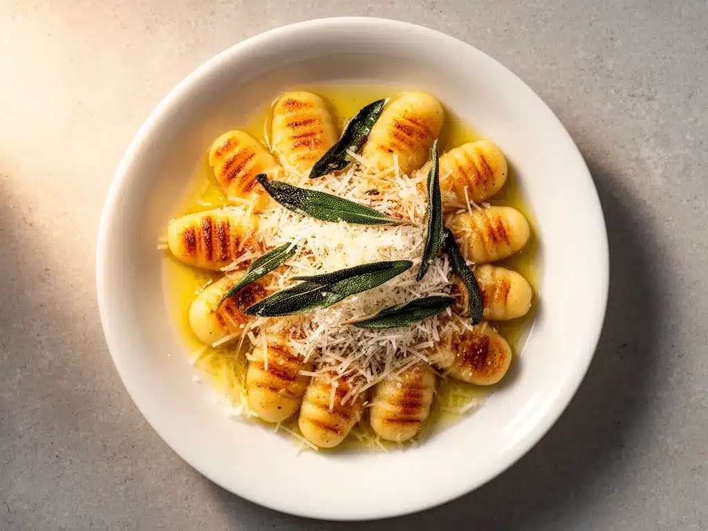 Cremige Gnocchi in Salbeibutter: Das perfekte 15-Minuten-Abendessen 4 Cremige Gnocchi in Salbeibutter preparation steps