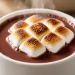 Cremige Heiße Schokolade mit Marshmallows - featured image