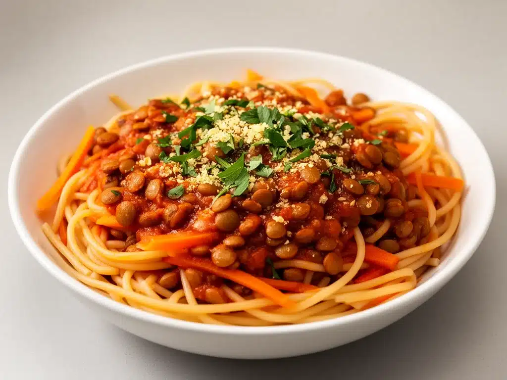 Cremige Linsenbolognese - featured image