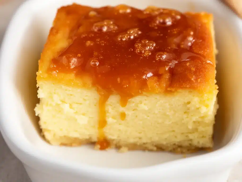 Cremiger Käsekuchen mit Karamell-Topping: Das perfekte Rezept 4 cremiger Käsekuchen mit Karamell-Topping preparation steps
