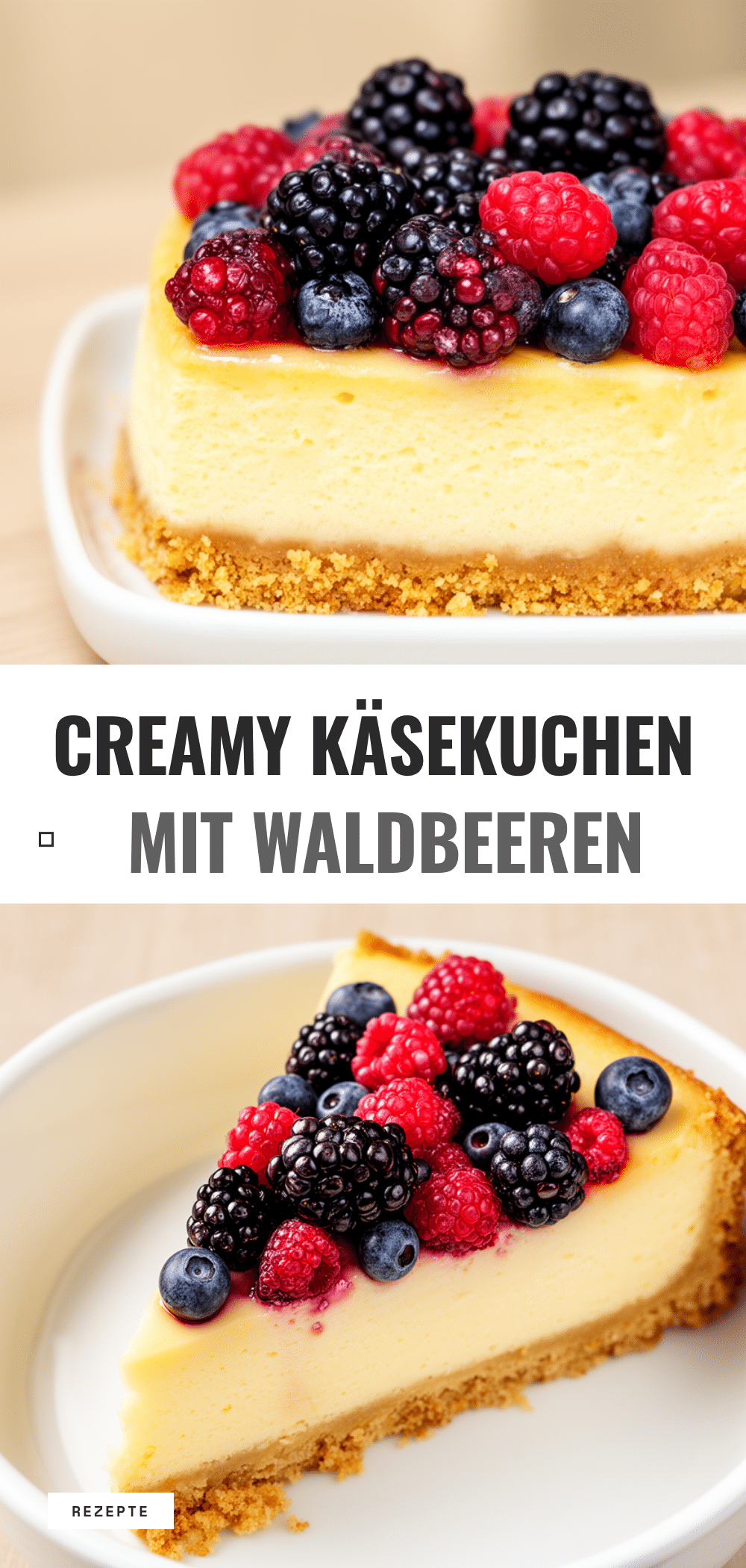 Cremiger Käsekuchen mit Waldbeeren: Das perfekte Rezept 5 Cremiger Käsekuchen mit Waldbeeren recipe