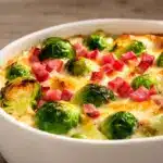 Erntedankfest Rosenkohlauflauf mit Speck - featured image