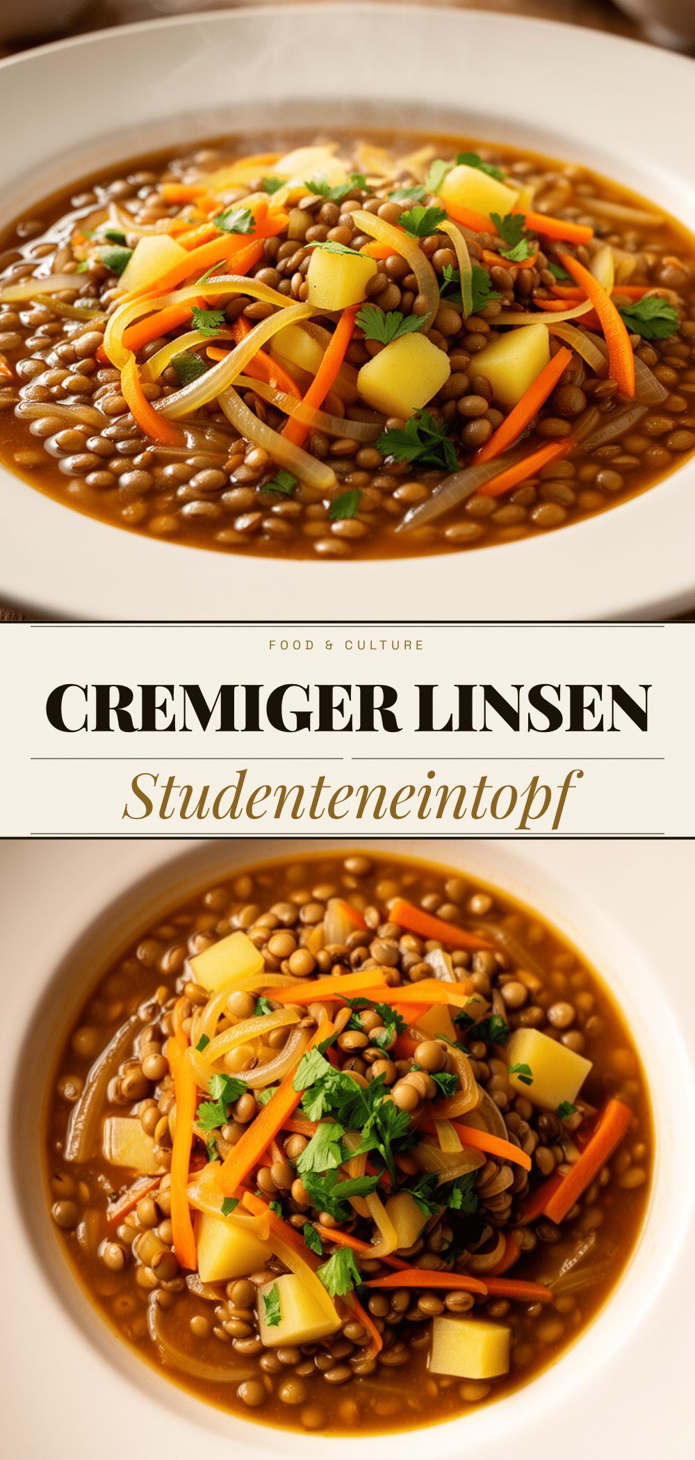 Günstiger Linseneintopf: Perfekt für Studenten in 20 Min 5 günstiger Linseneintopf recipe