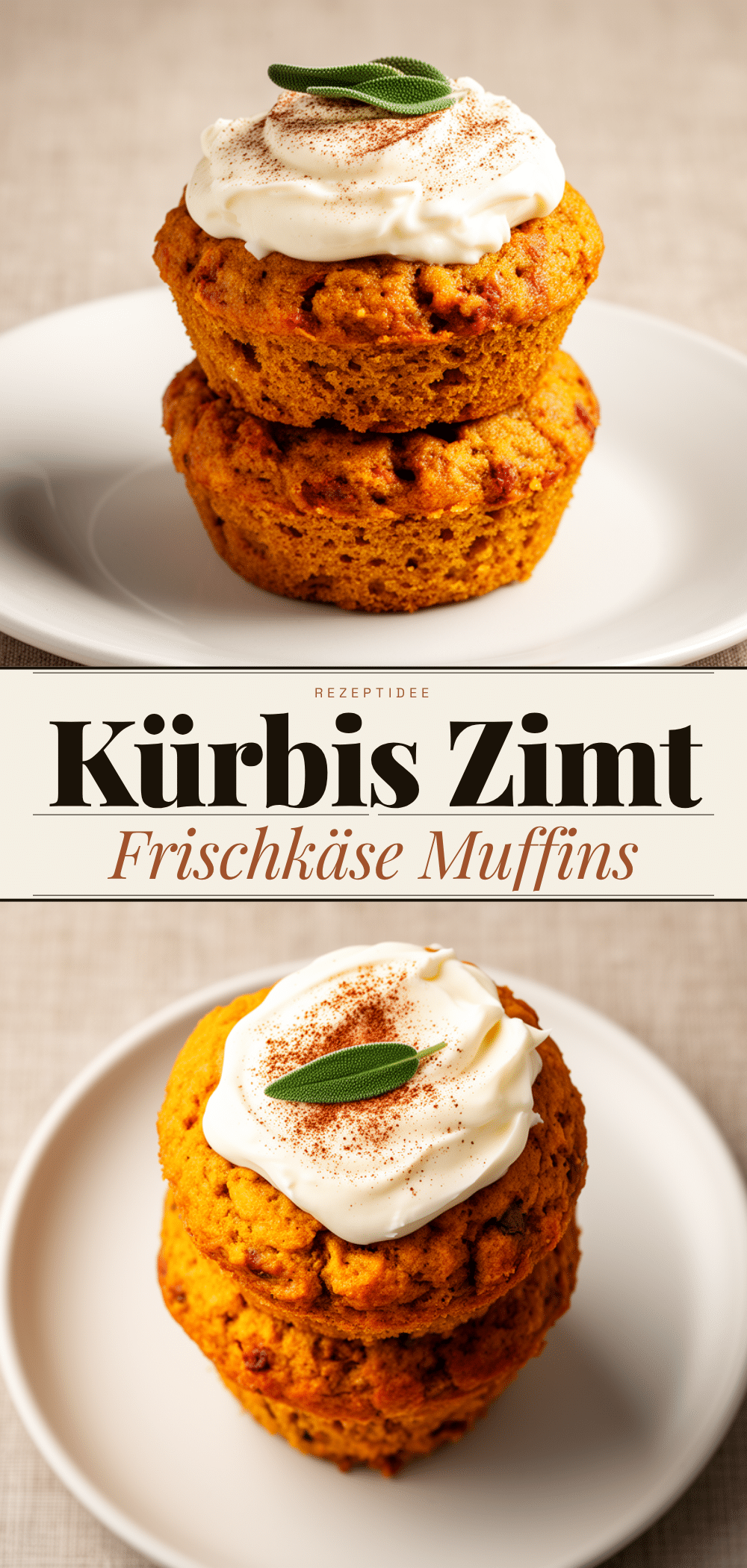Herbst Kürbis-Zimt Muffins: Perfect mit Frischkäse 5 Herbst Kürbis-Zimt Muffins recipe