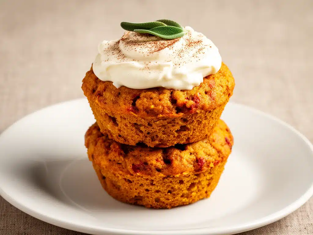 Herbst Kürbis-Zimt Muffins - featured image