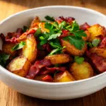 Knusprige Bratkartoffeln mit Speck - featured image