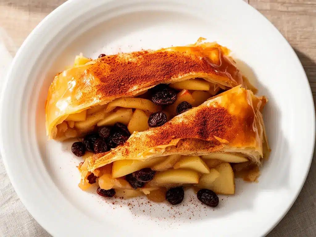 Knuspriger Apfelstrudel: Das perfekte Rezept 4 knuspriger Apfelstrudel preparation steps
