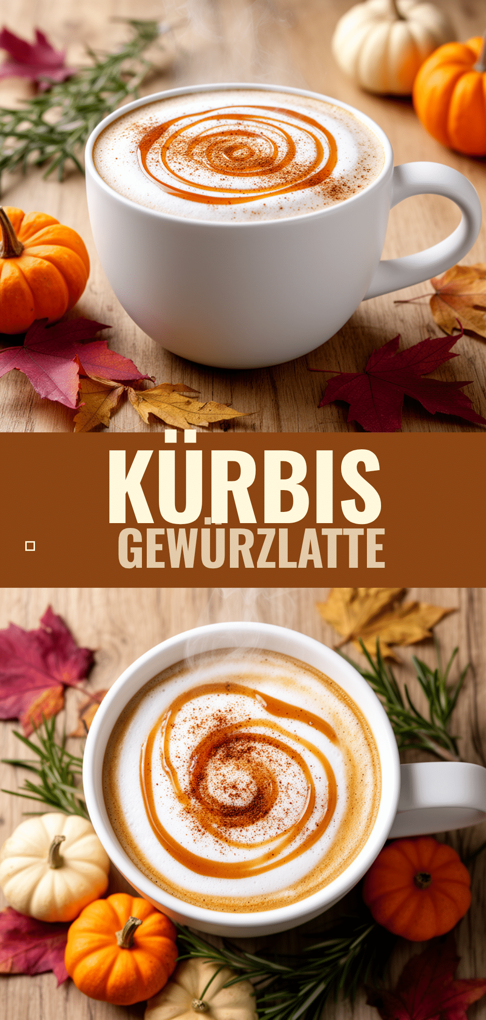 Cremiger Erntedankfest Kürbis-Gewürz-Latte: 5-Minuten Herbst-Getränk 5 Kürbis-Gewürz-Latte recipe