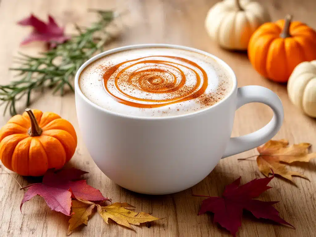 Kürbis-Gewürz-Latte - featured image